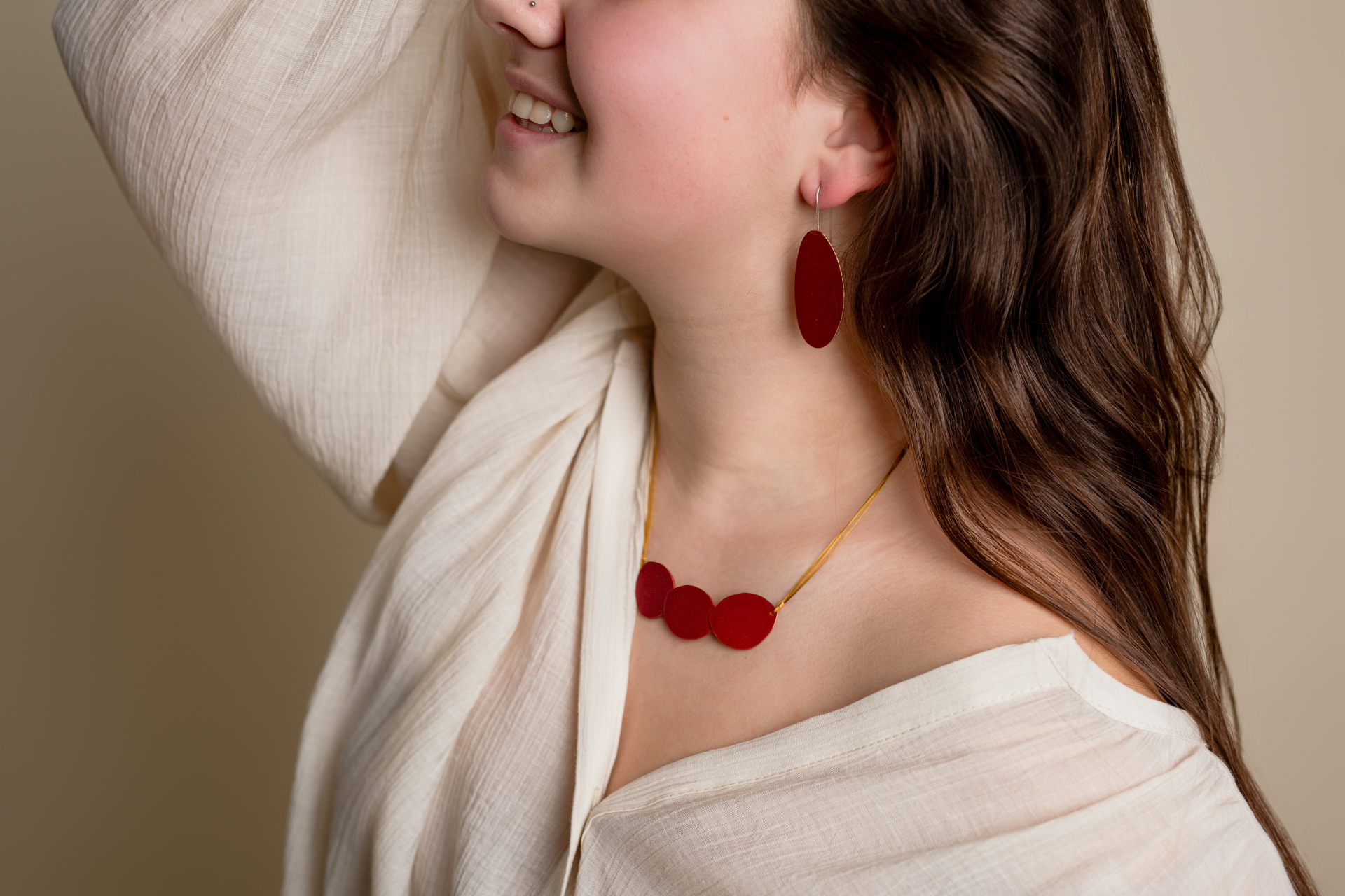 Collar y pendientes