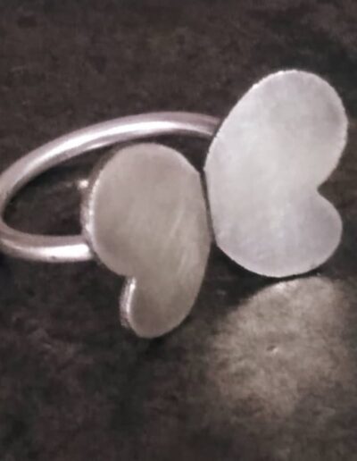 Anillo Mariposa en plata de primera ley