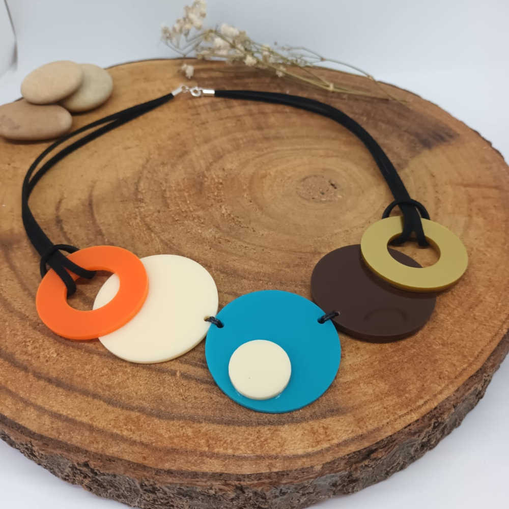 Collar Circle Turquesa 1.1