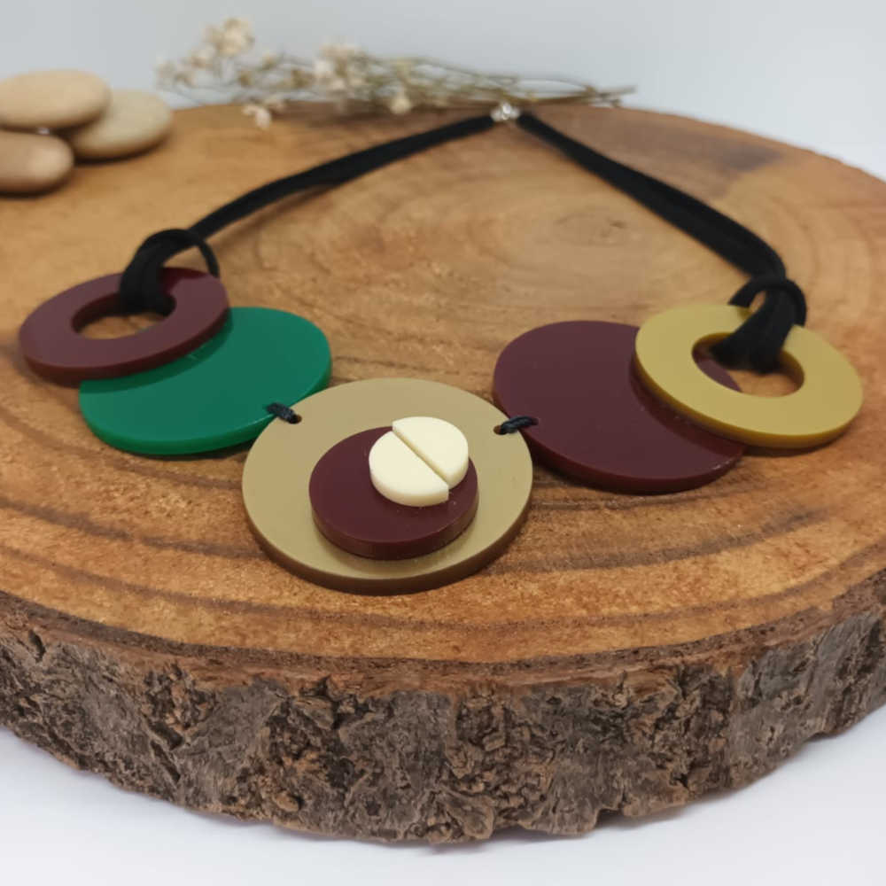 Collar Circle Dorado 2, versión del Collar Circle Dorado