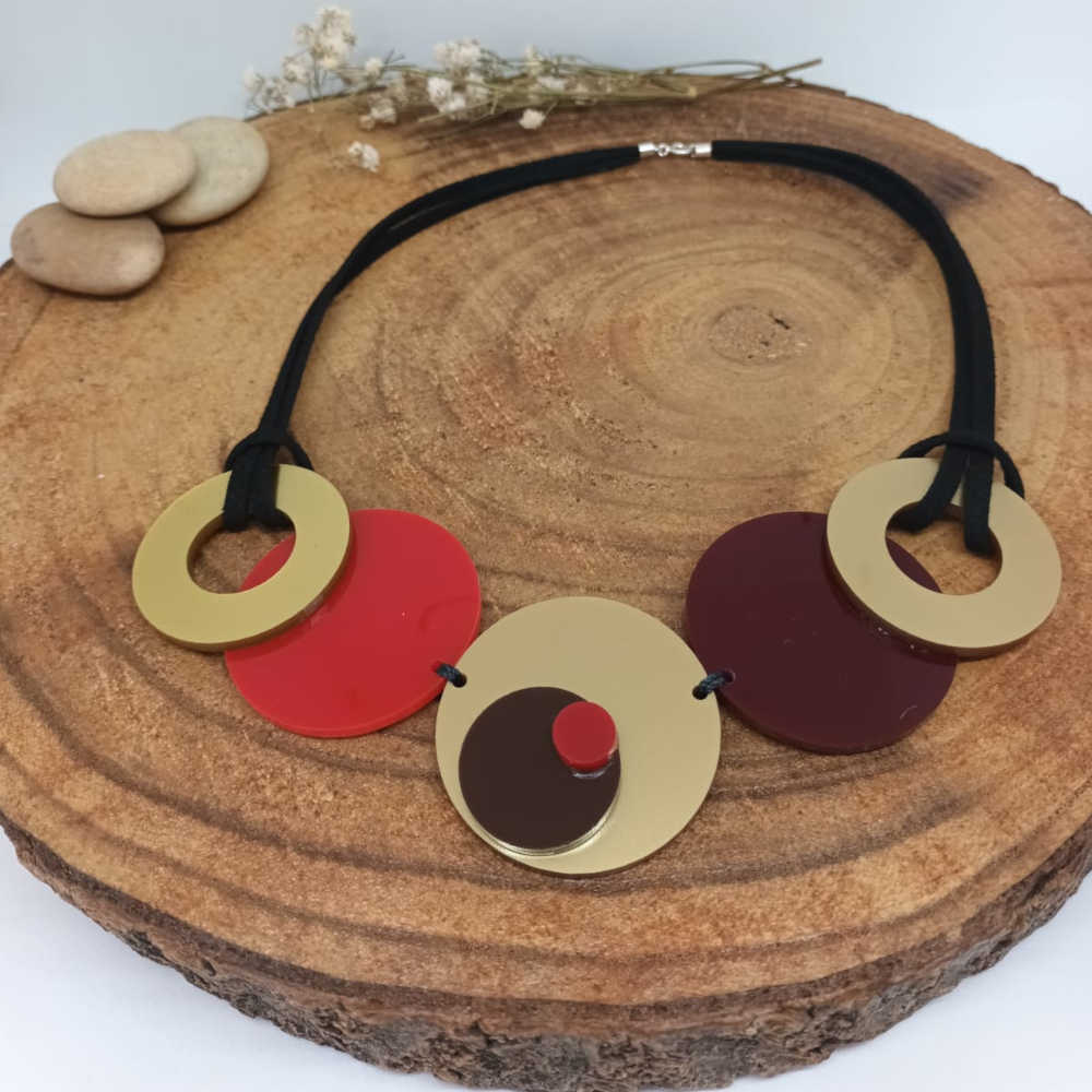 Collar Circle dorado 1